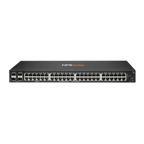 Коммутатор Aruba 6100 48G 4SFP + Switch, L2, 48 × 10/100/1000Base-T RJ-45, 4 × 1G/10G SFP+, 