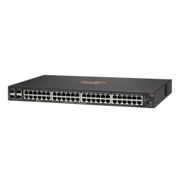 Коммутатор Aruba 6100 48G 4SFP + Switch, L2, 48 × 10/100/1000Base-T RJ-45, 4 × 1G/10G SFP+, 