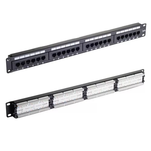 Patch panel -  UTP Cat 6, 24 port