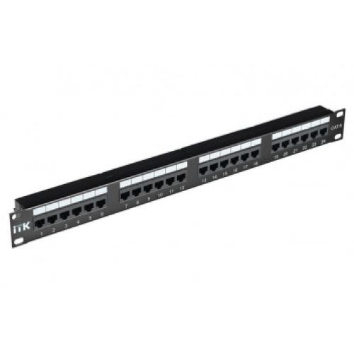 Patch panel -  UTP Cat 6, 24 port