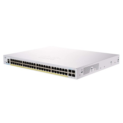 Коммутатор Cisco CBS350-48P-4G-EU, 4xGE, 4xSFP, POE, L2+