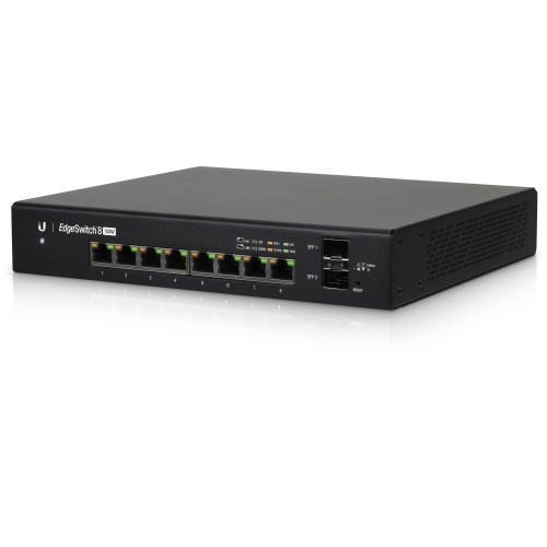 Управляемый коммутатор Ubiquiti ES-8-150W-EU EdgeSwitch 8 Port L2 L2 уровня