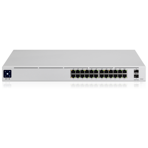 Управляемый коммутатор  Ubiquiti USW-Pro-24-POE-EU L3 уровня