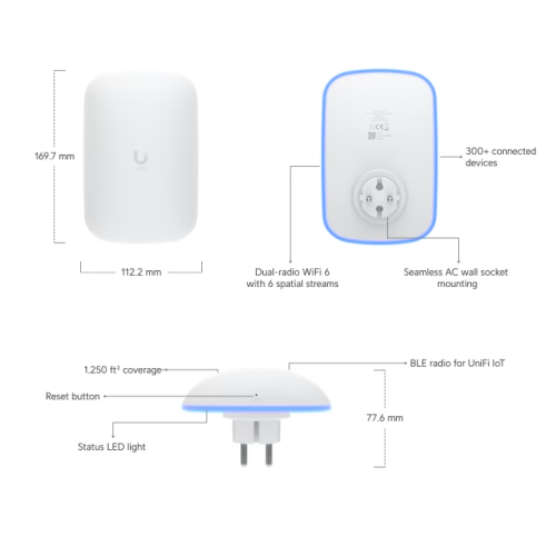 Точка доступа Ubiquiti - U6 Extender