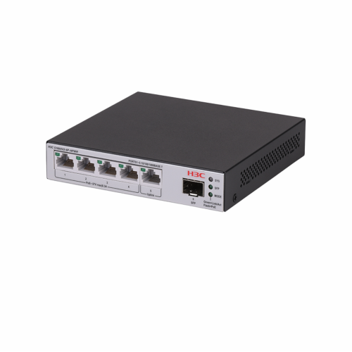 Коммутатор H3C Aolynk S1600V2-6P-HPWR, L2, PoE+