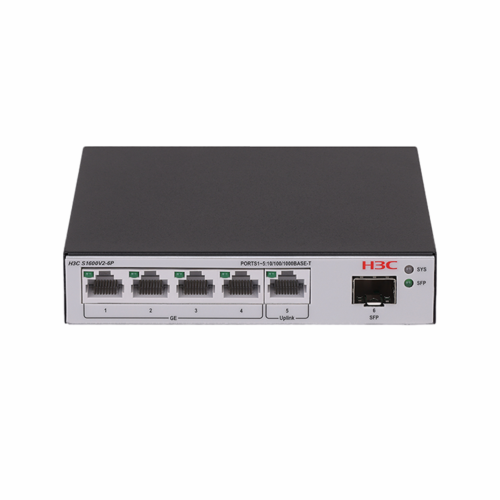Коммутатор H3C Aolynk S1600V2-6P, L2