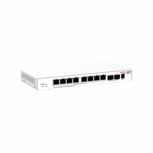 Коммутатор H3C Aolynk US210-8G2MF-HP, L2, PoE+