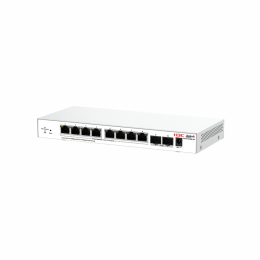 Коммутатор H3C Aolynk US210-8G2MF-HP, L2, PoE+