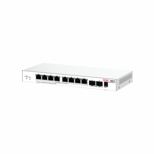 Коммутатор H3C Aolynk US210-8G2MF-HP, L2, PoE+