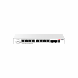 Коммутатор H3C Aolynk US110-8G2MF-HP, L2, PoE