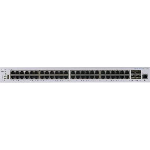 Коммутатор Cisco CBS250-48P-4X, 48xGE, 4x10G SFP+, POE, L2+